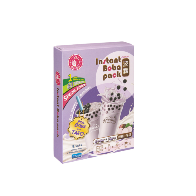 Instant Boba Pack - TARO (4 Servings)