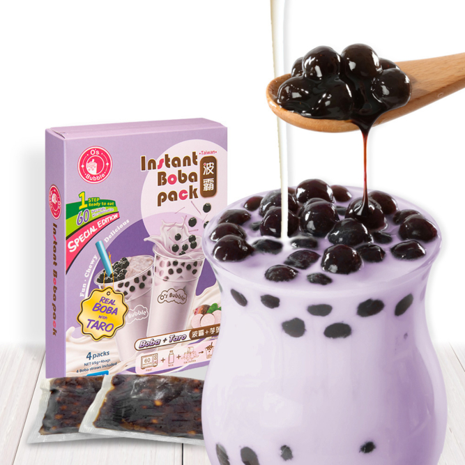 Instant Boba Pack - TARO (4 Servings) - Image 4