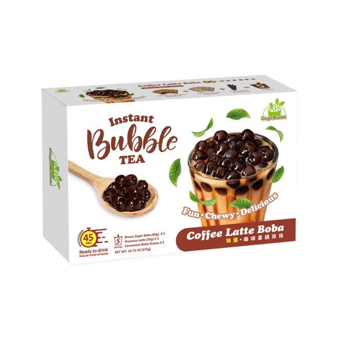 Instant Bubble Tea Kit - COFFEE (5 Servings)