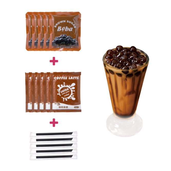 Instant Bubble Tea Kit – THAI TEA (5 Servings) - Image 3