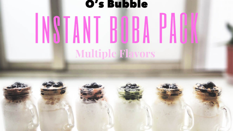 Multiple flavours of our Instant Boba Pack are hitting shelves!