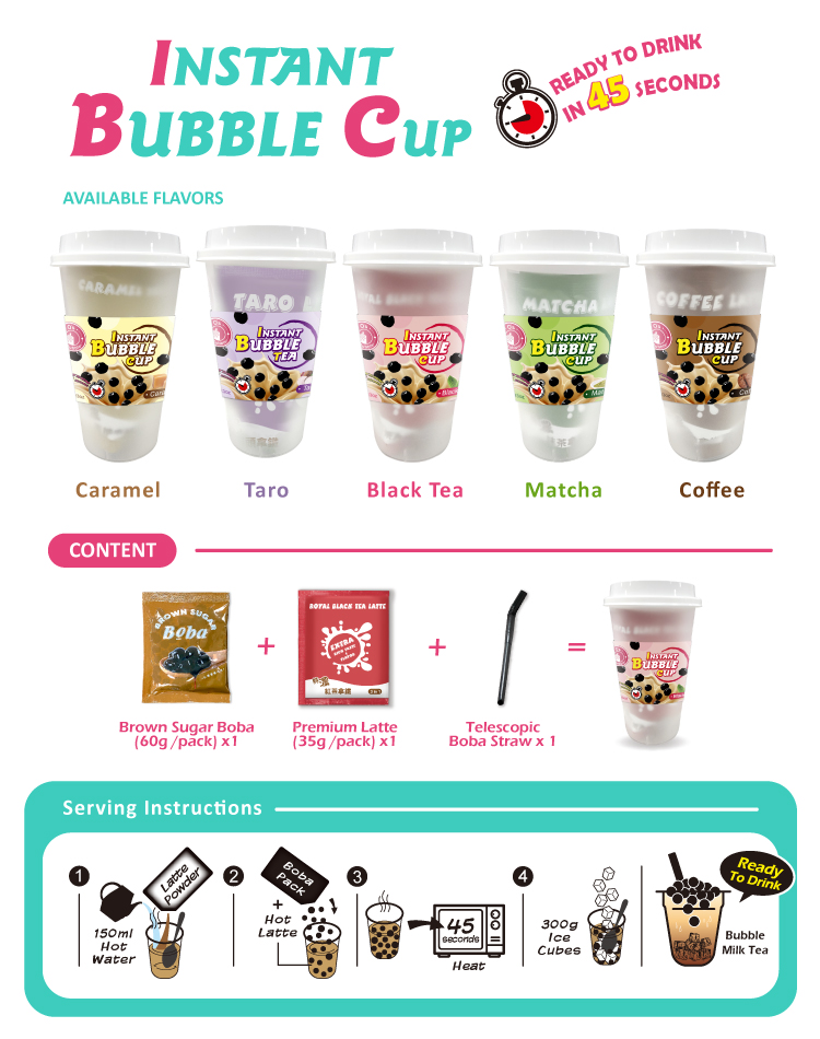 O's Bubble – The Best Instant Bubble Milk Tea Box for Bubble Fanatics