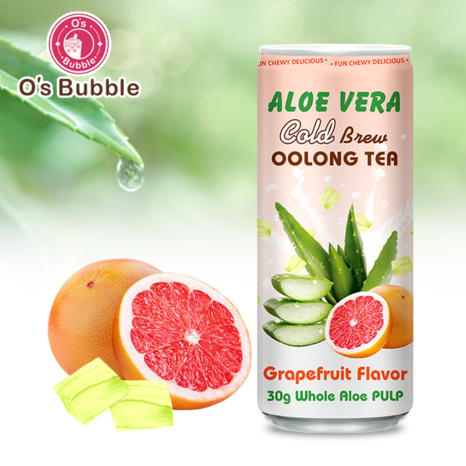Aloe Vera Oolong Tea - GRAPEFRUIT - Image 2