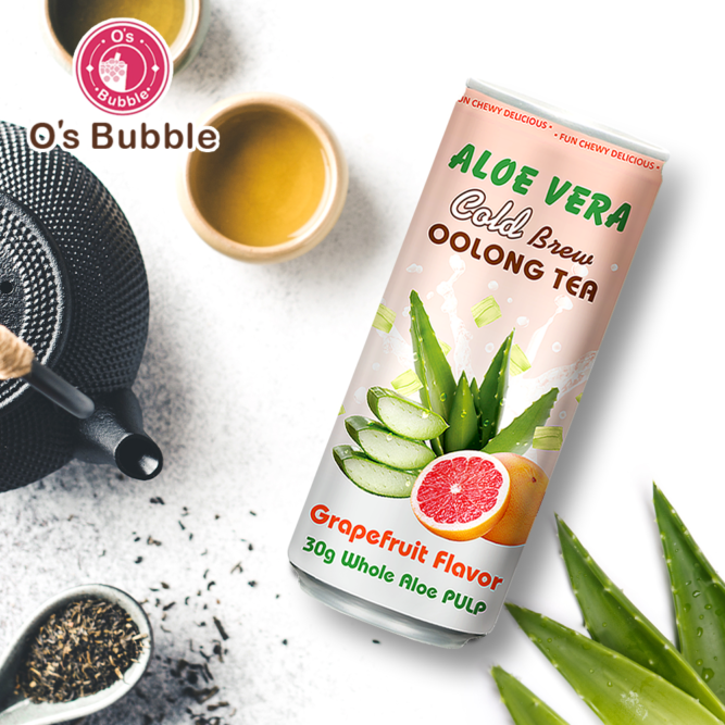 Aloe Vera Oolong Tea - GRAPEFRUIT - Image 3
