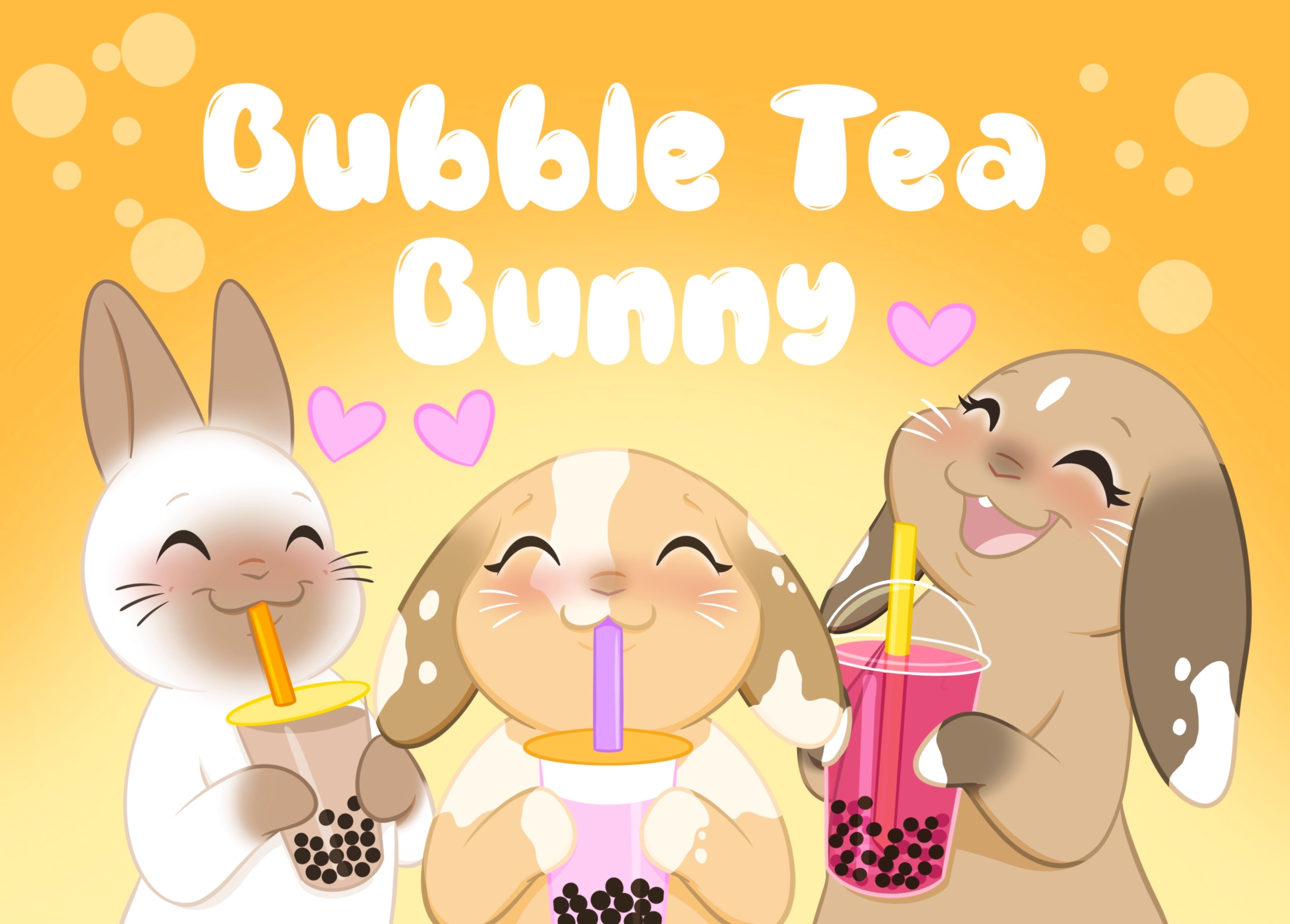 O’s Bubble cooperation with Bunny fun box — Bunny Love X Boba Love