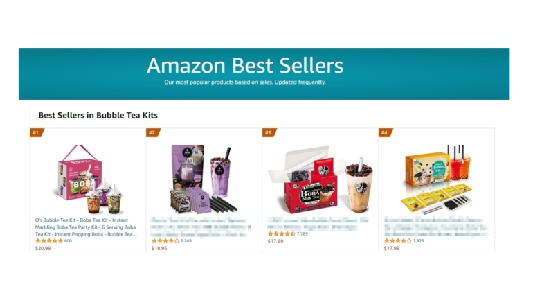 O’s Bubble’s Instant Marbling Boba Party Kit Takes Amazon’s Best Seller List by Storm