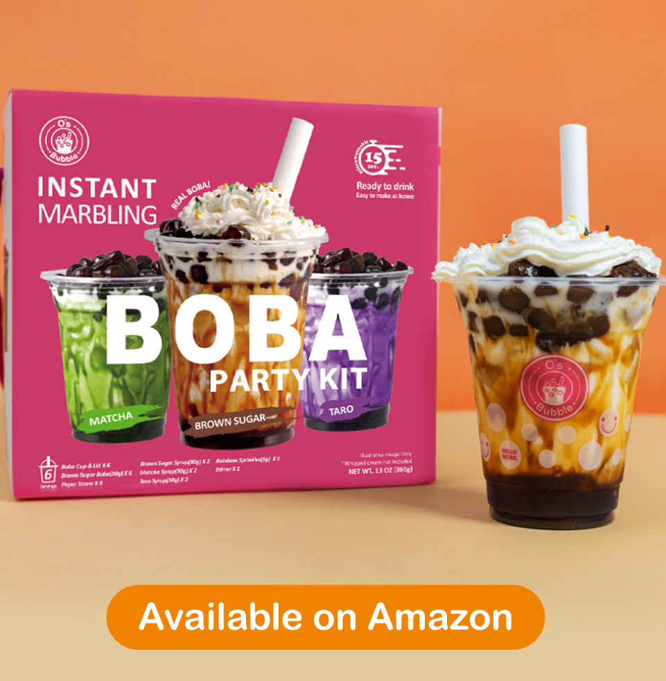 O's Bubble – The Best Instant Bubble Milk Tea Box for Bubble Fanatics