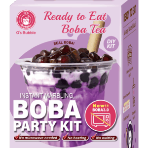 Instant Marbling Boba Party Kit - Taro (3 Servings)
